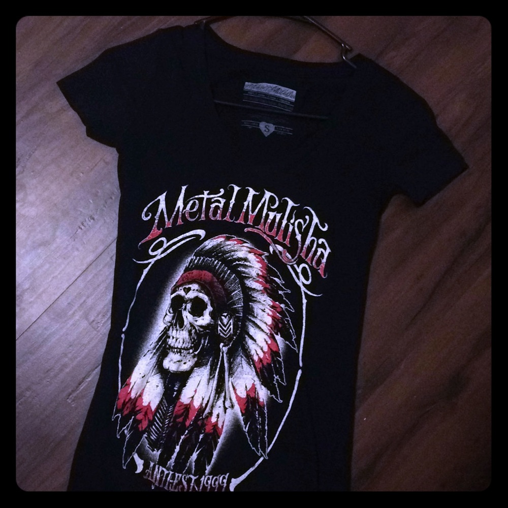 Slimfit V neck shirt